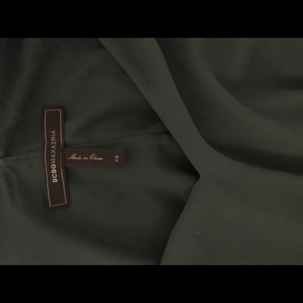 Green BCBG High-low Dress - Picture 3 of 4